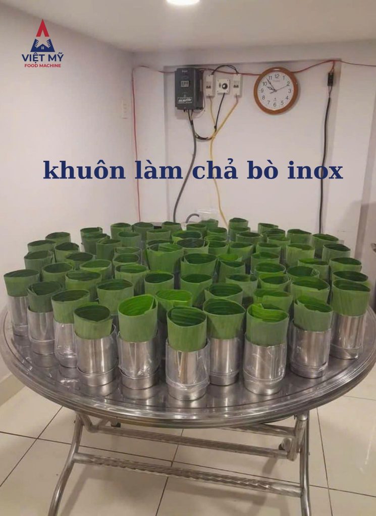 Khuôn làm giò bò inox 