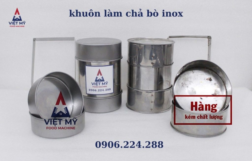 khuôn chả bò inox