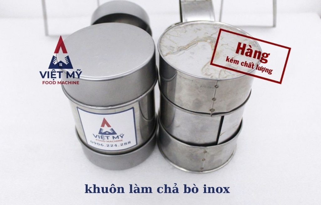 Khuôn làm chả bò inox Việt Mỹ