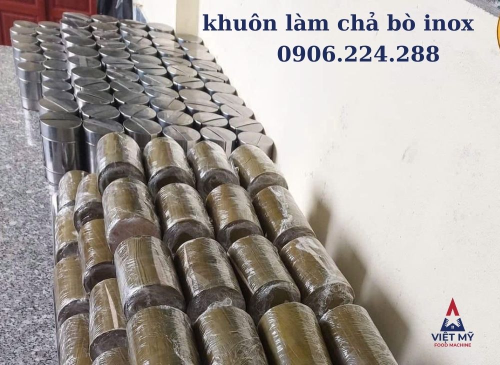Khuôn làm giò bò inox 