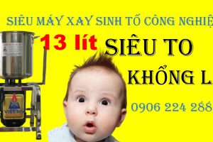 Máy xay gia vị nước xốt công nghiệp cho nhà hàng – quán lẩu