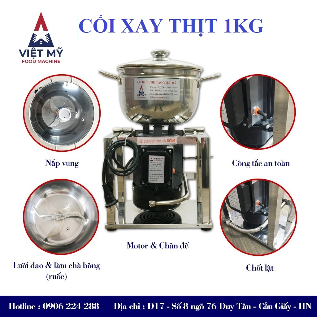 cối xay thịt 1kg siêu khỏe