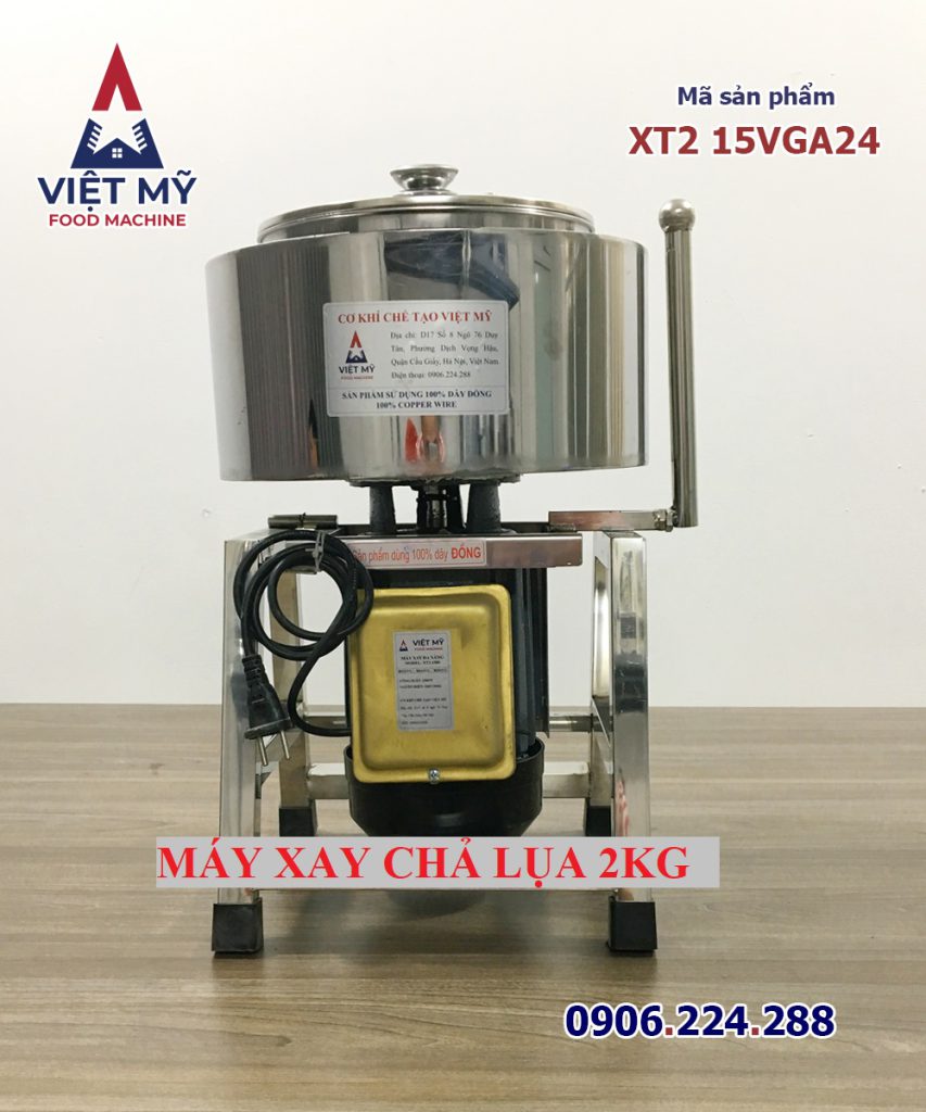 Máy xay chả lụa mini 2kg cho gia đình