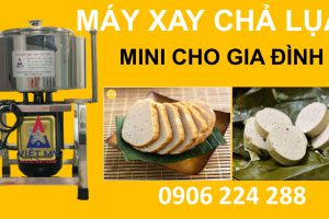 Máy xay chả lụa mini 2kg cho gia đình, bí quyết cho món chả lụa hoàn hảo