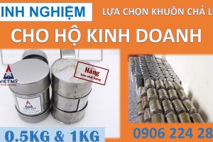 KHUÔN LÀM CHẢ LỤA HAI NẮP