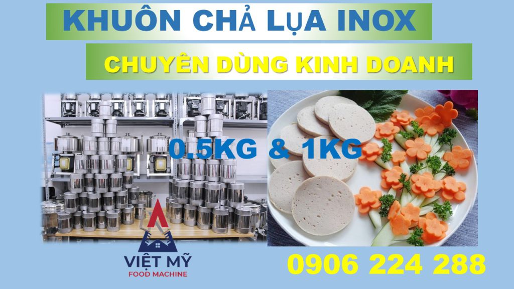 ống chả lụa inox 1 ký