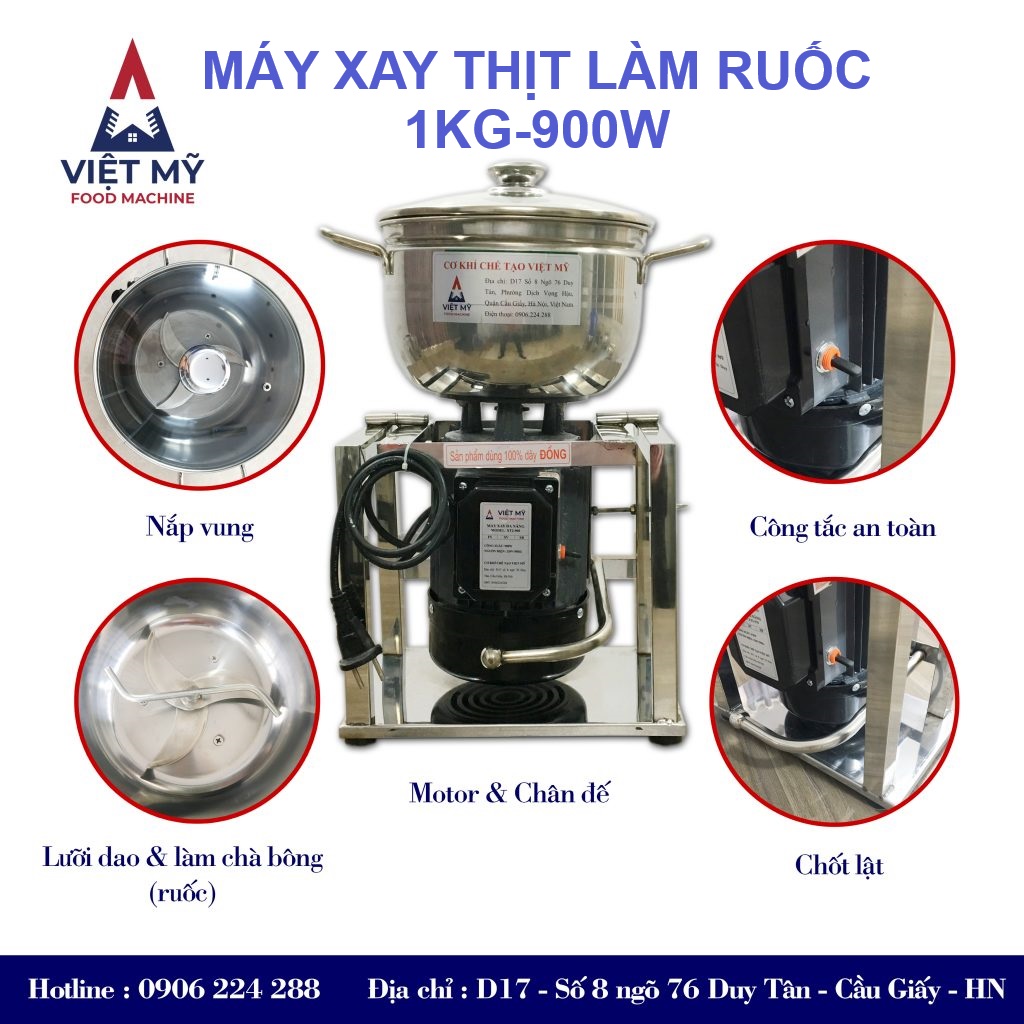 máy đánh ruốc 1kg