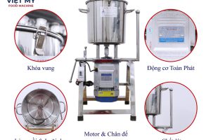 Máy xay pate công nghiệp 4kg -2200W cho hộ kinh doanh