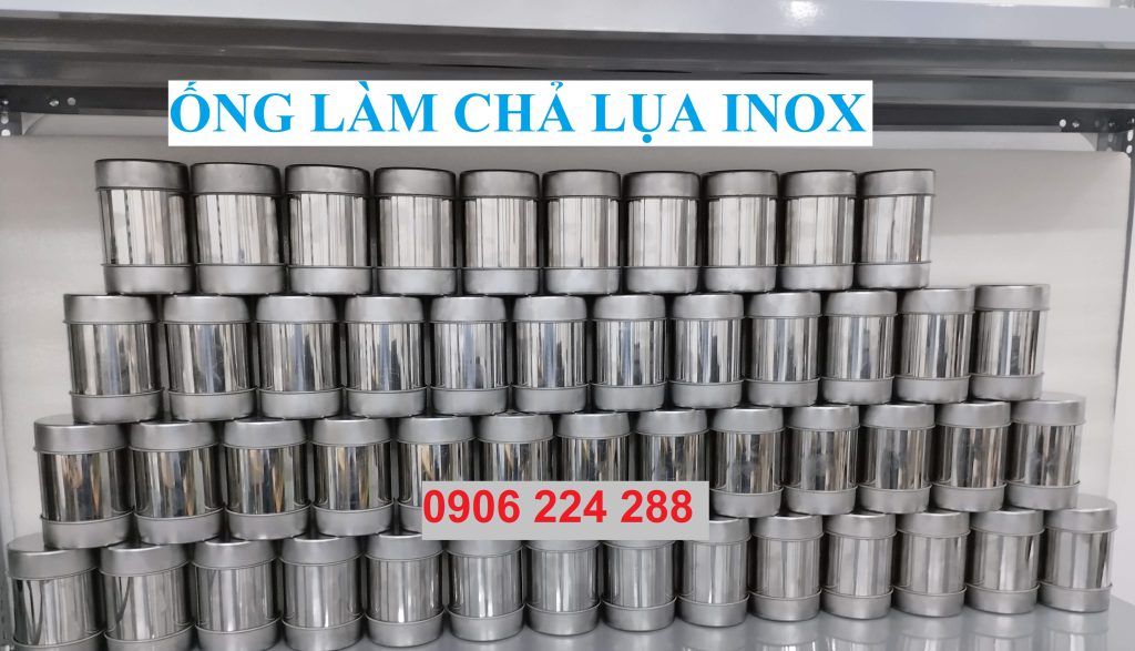 khuôn làm chả lụa inox nửa ký