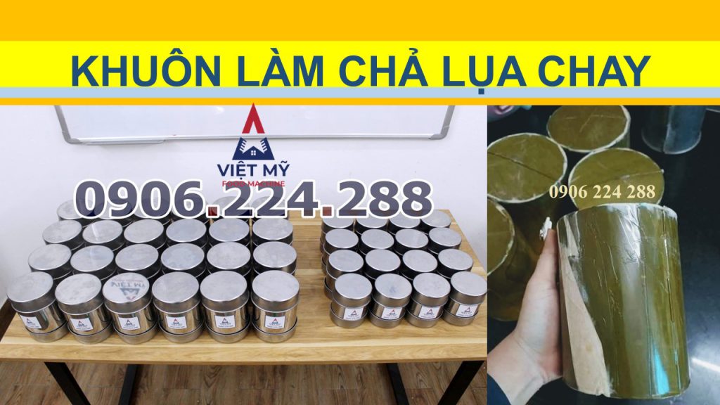 khuôn làm chả lụa chay