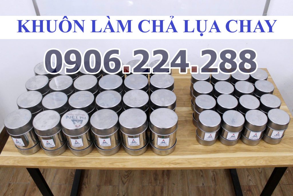 khuôn làm giò chả lụa inox