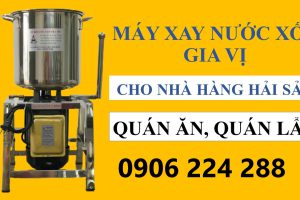 Máy xay nước sốt cho nhà hàng quán lẩu