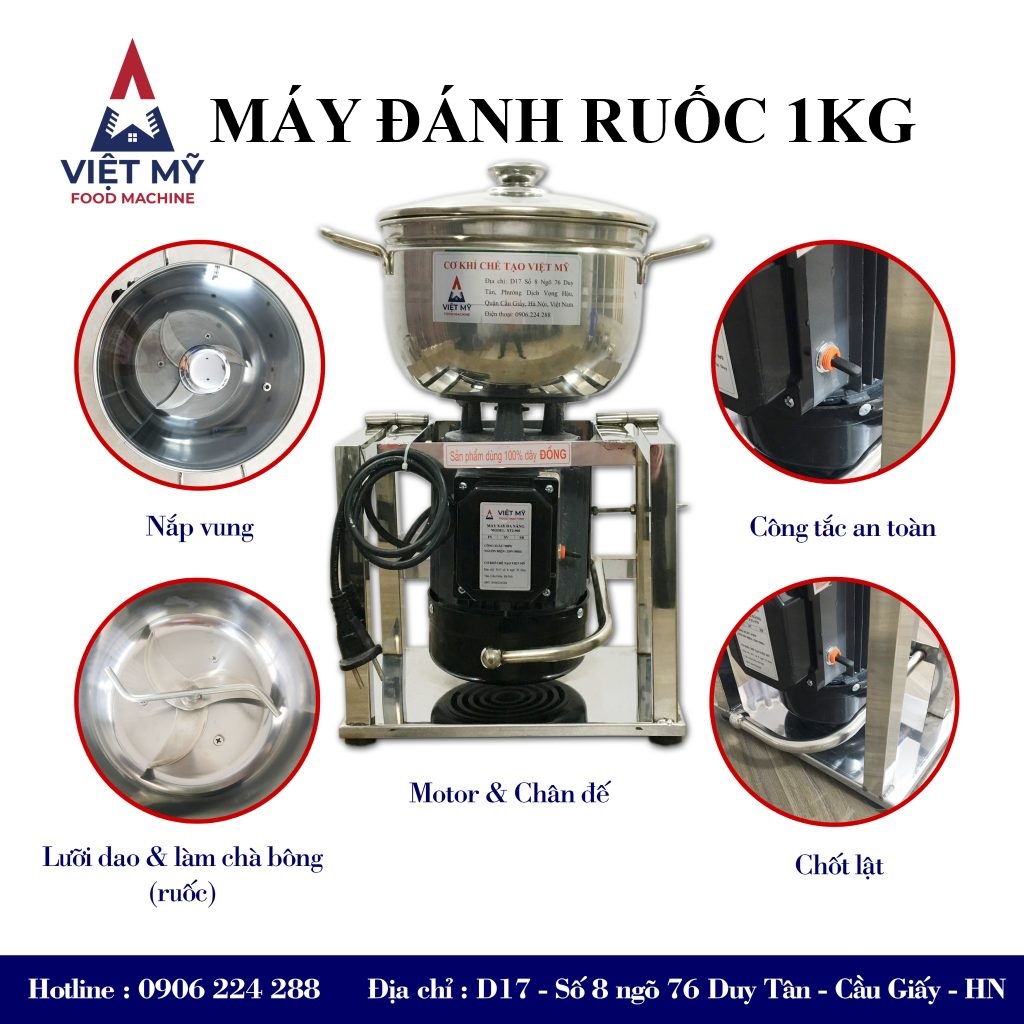 cối xay thịt làm ruốc