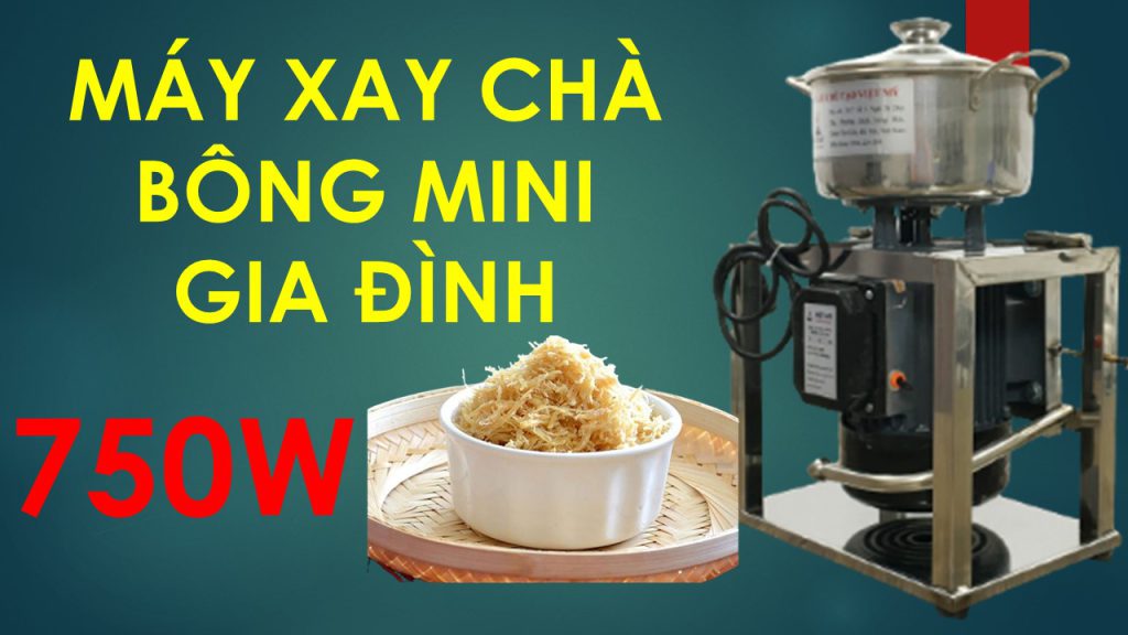 Máy Xay Chà Bông Mini Cho Gia Đình