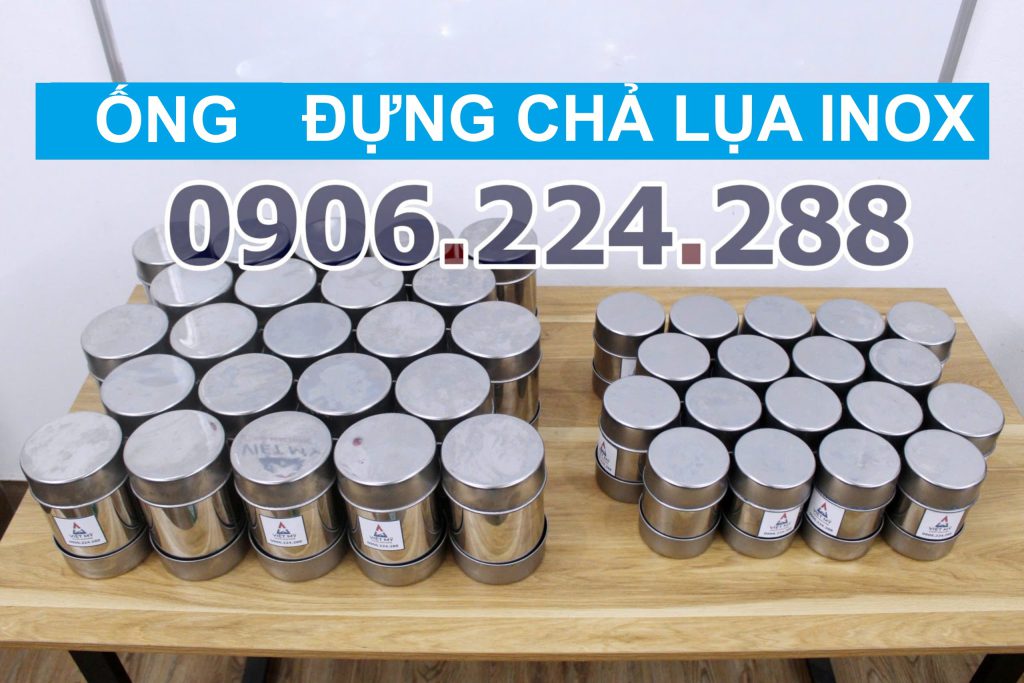 Khuôn đựng chả lụa INOX LOẠI TỐT cho hộ kinh doanh Khuôn đựng chả lụa INOX LOẠI TỐT cho hộ kinh doanh