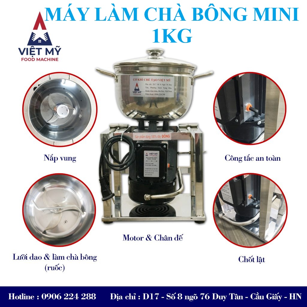 máy làm chà bông