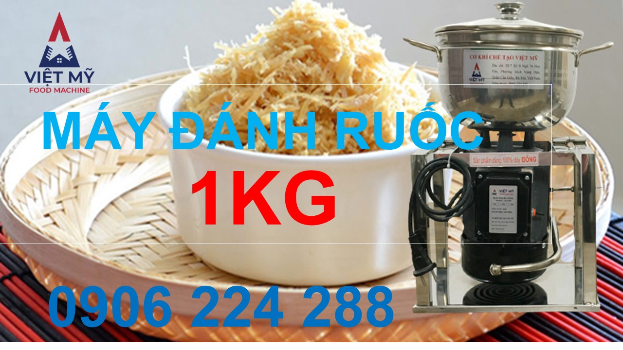 Máy xay thịt làm ruốc bông Máy xay thịt làm ruốc bông