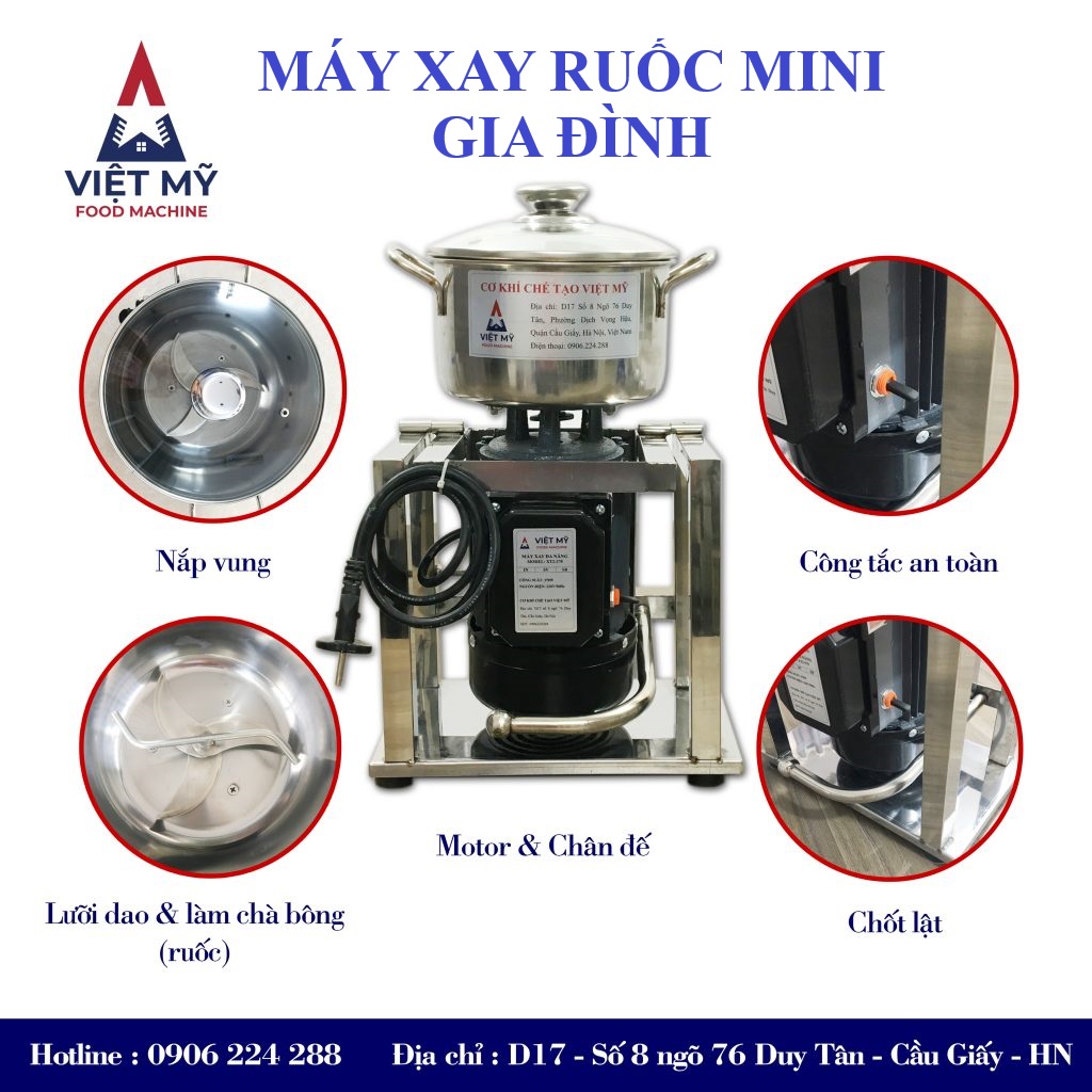 Máy xay ruốc gia đình Máy xay ruốc gia đình
