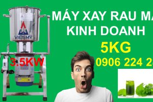 Đánh giá chi tiết máy xay rau má công nghiệp 20 Lít – Đứng đầu thị trường