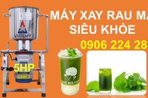 Máy Xay Rau Má Kinh Doanh Mẫu 5kg Siêu Khỏe