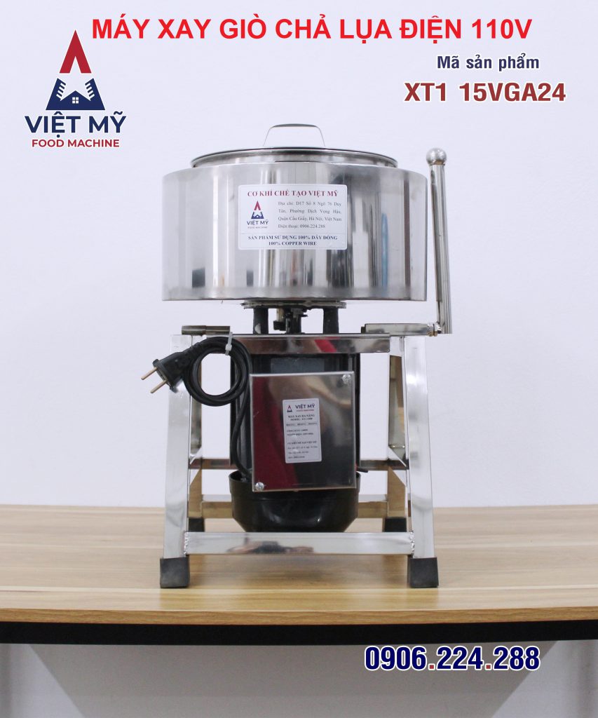 máy xay giò chả điện 110volt 