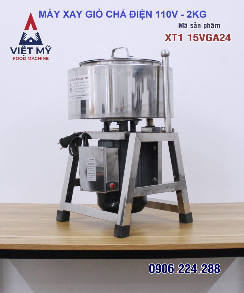 Máy xay giò chả điện 110volt 