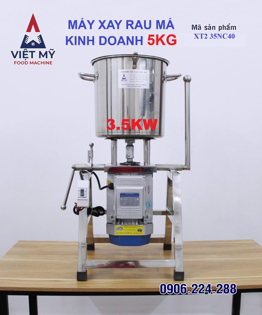 Máy xay rau má công nghiệp cho hộ kinh doanh Máy xay rau má công nghiệp cho hộ kinh doanh