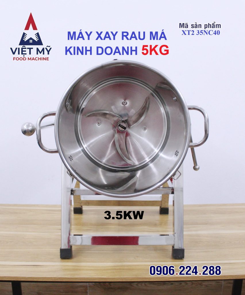 máy xay rau má