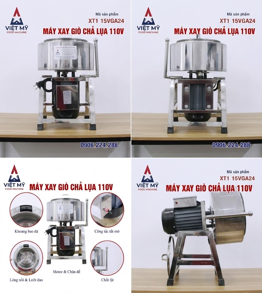 Máy Xay Giò Lụa 2Kg Gợi Ý Phù Hợp Cho Gia Đình Việt Kiều