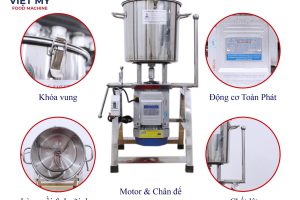 Máy Xay Rau Má Xay Mạnh Công Suất Lớn Cho Kinh Doanh