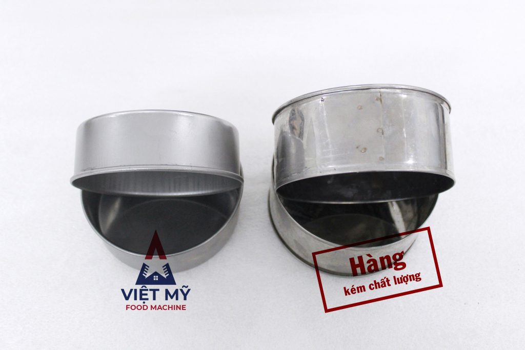 Khuôn Chả Lụa 0.5Kg Inox Cho Hộ Kinh Doanh
