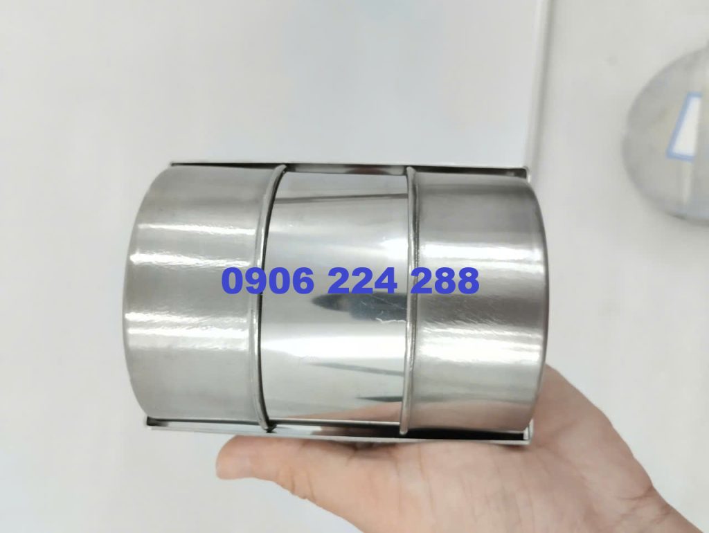 Khuôn Hấp Chả Lụa Inox 0.5Kg Chuyên Dùng Cho Hộ Kinh Doanh