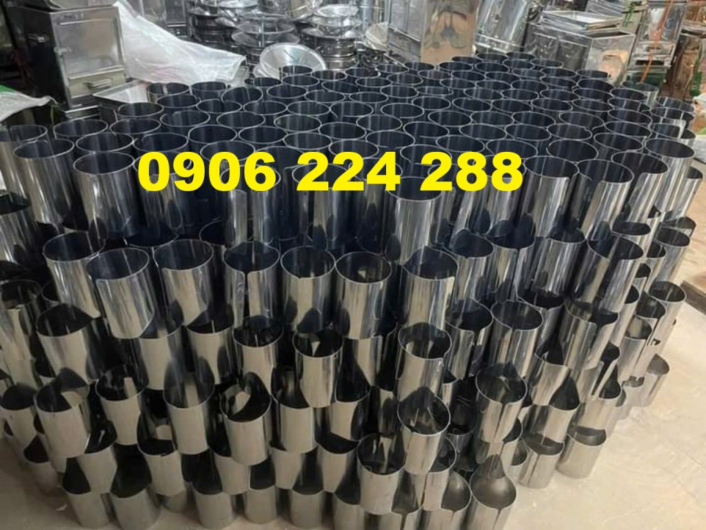 Khuôn Hấp Chả Lụa Inox 0.5Kg Chuyên Dùng Cho Hộ Kinh Doanh