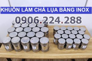 Khuôn Inox Làm Giò Chả 0.5Kg Và 1Kg Cho Hộ Làm Giò Chả