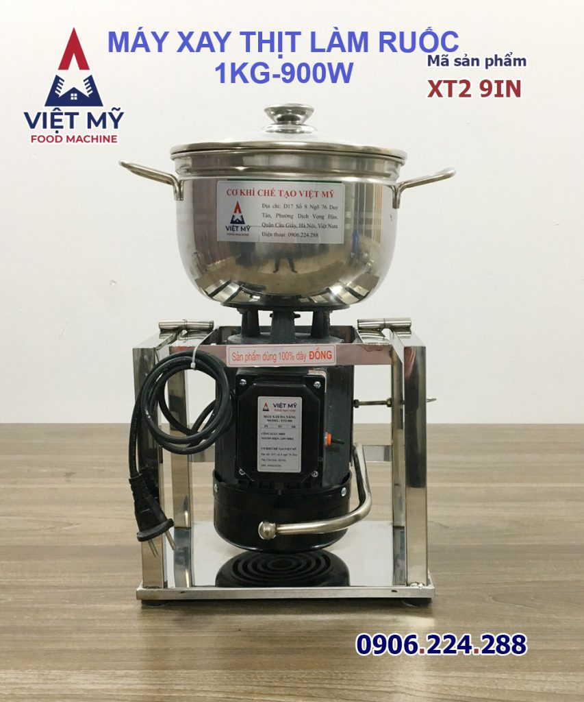 Máy Đánh Ruốc 900W Mini Thiết Kế Nhỏ Gọn Dễ Sử Dụng